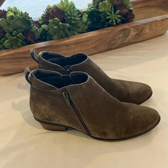 Paul Green Jillian Ankle Bootie suede boots UK women’s 6.5 US women’s size 9 EUC - Picture 1 of 8